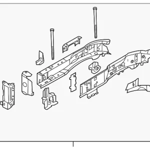 Side Rail Assembly - Mazda (EH44-53-31XB)