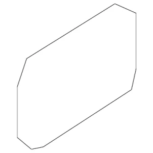Lower Quarter Trim Front Cap - Mazda (TK48-68-8J0A-02)