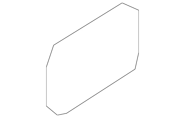 Lower Quarter Trim Front Cap - Mazda (TK48-68-8J0A-02)