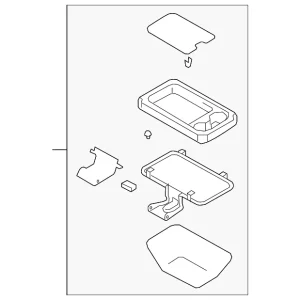 Table - Mazda (C245-88-BN0-34)