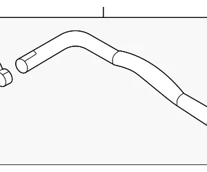 Engine Coolant Reservoir Hose - Mazda (CW01-15-68Z)