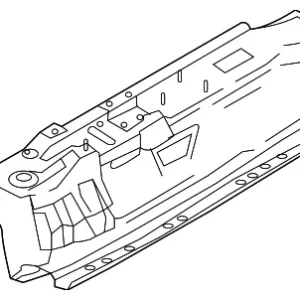 Center Reinforced - Mazda (KB7W-53-610A)