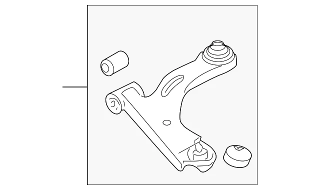 Lower Control Arm - Mazda (ZZC1-34-320)