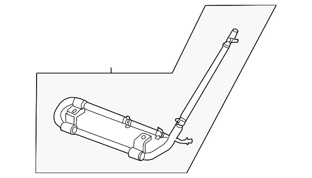 Cooler Line - Mazda (1F81-32-591)