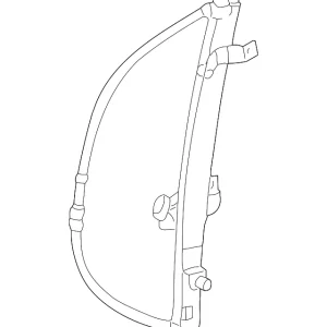 Window Regulator - Mazda (B25F-58-590A)