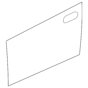 Outer Panel - Mazda (BP4K-59-031F)