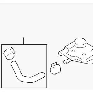Power Steering Pump Reservoir - Mazda (GS4H-32-69XA)