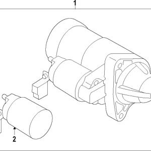 Starter - Mazda (PY01-18-400)