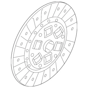 Clutch - Mazda (PE01-16-460)