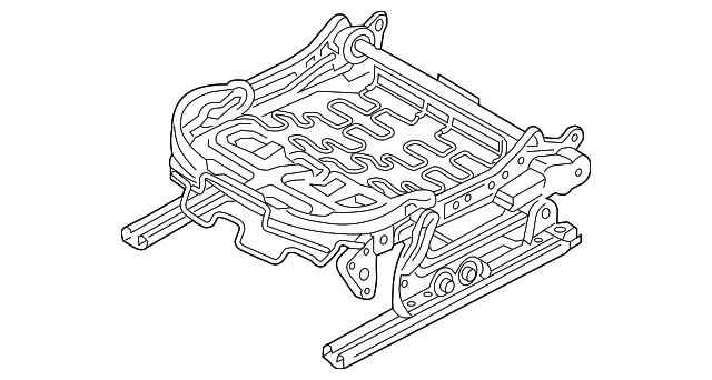 Seat Frame - Mazda (TN41-88-AF0)