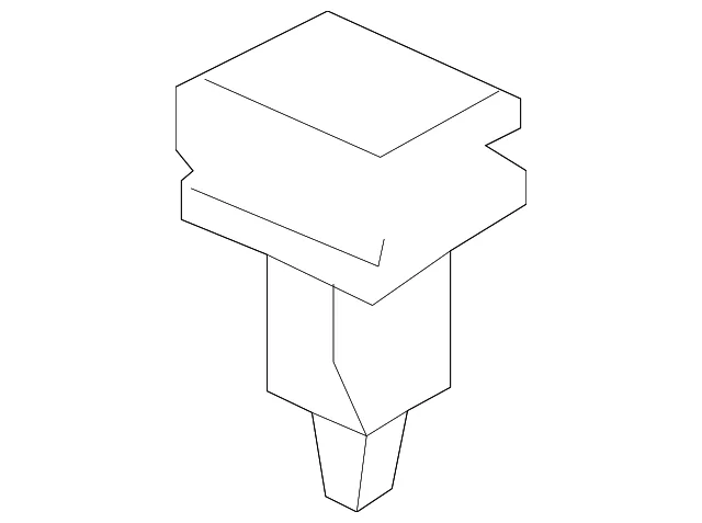 Body A-Pillar Trim Panel Clip - Mazda (BBW8-68-162)