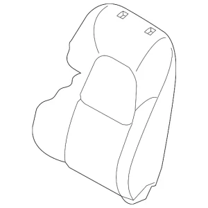 Seat Back Cover - Mazda (KN3R-88-181-02)