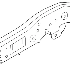 Outer Rail - Mazda (ZZCA-53-320)
