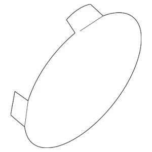 Tow Eye Cap - Mazda (N243-50-EK1A-BB)