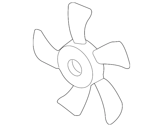 Fan Blade - Mazda (ZJ40-15-140A)