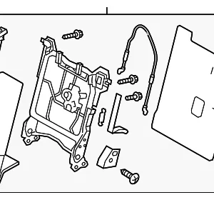 Seat Back Assembly - Mazda (CG85-88-330A-02)