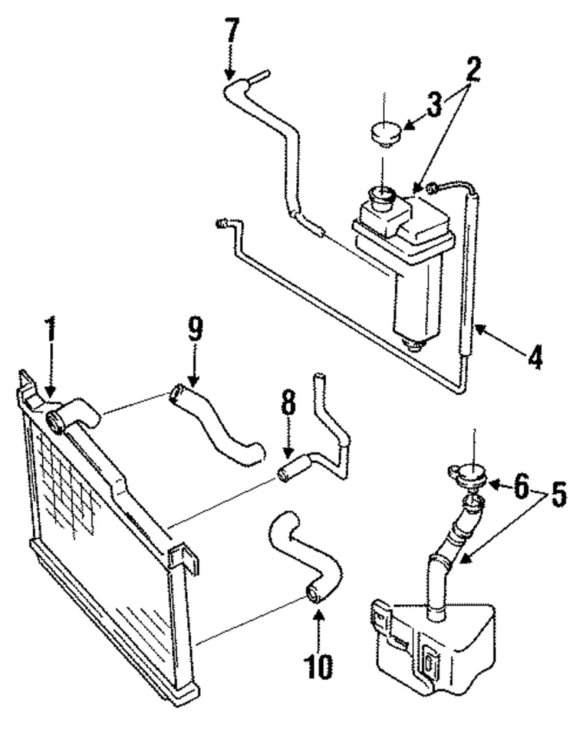 Hose - Mazda (N3A1-15-380C)
