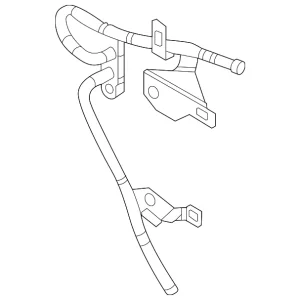 Turbocharger Coolant Line - Mazda (PX4P-13-530A)