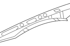 Upper Reinforced - Mazda (F151-53-260B)