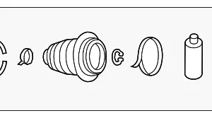Inner Boot - Mazda (RDB1-22-540)