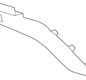 Front Molding - Mazda (GRF5-64-230-02)