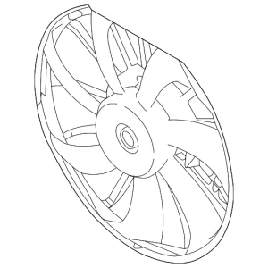 Fan Blade - Mazda (S552-15-140)