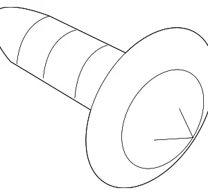 Lever Screw - Mazda (DP97-88-067)