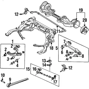 Upper Control Arm - Mazda (FD01-28-2A0B)