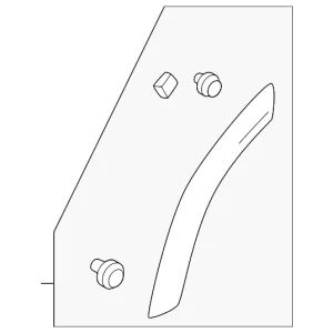 Wheel Opening Molding - Mazda (KMV6-51-RE0A)