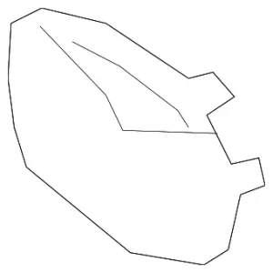 Grille Emblem - Mazda (BCKA-51-730A)