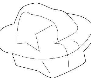 Rocker Molding Clip - Mazda (KD53-51-PS3)