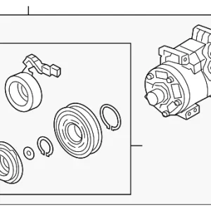 Compressor - Mazda (TK48-61-450)
