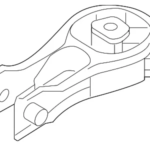Rear Mount - Mazda (KN4C-39-040)