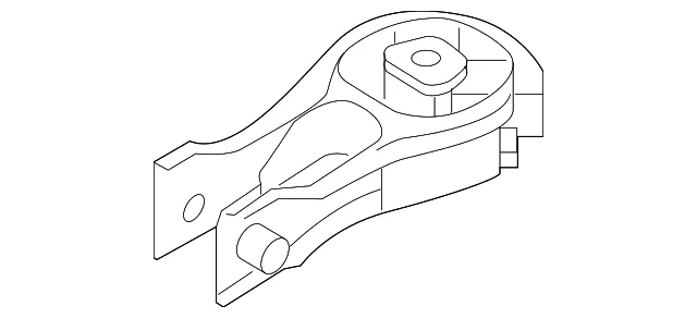 Rear Mount - Mazda (KN4C-39-040)