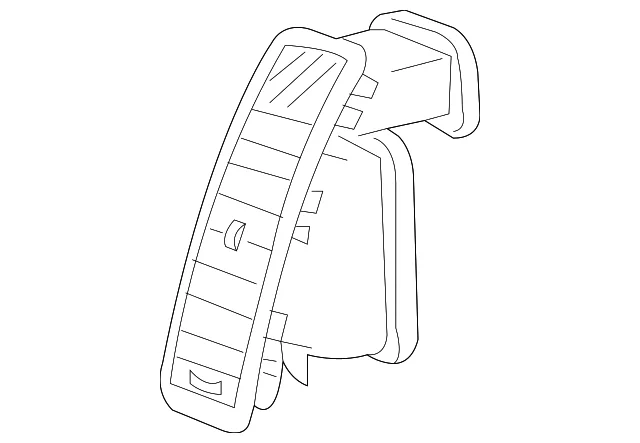 Lower Duct - Mazda (ZZCB-64-710-03)