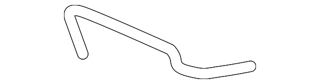 Power Steering Return Hose - Mazda (NE51-32-683B)