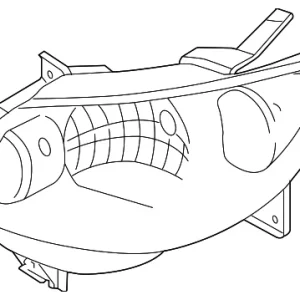 Composite Headlamp - Mazda (LE46-51-0L0C)
