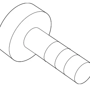Sunroof Glass Screw - Mazda (GE4V-69-9W6)