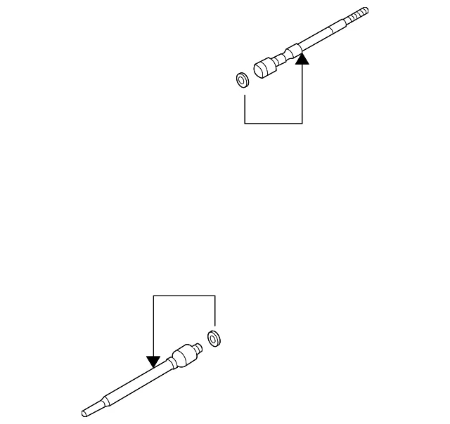 Inner Tie Rod - Mazda (GJ6E-32-24X)