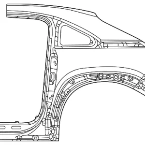 Quarter Panel - Mazda (DNYE-70-410C)