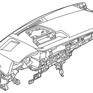 Instrument Panel - Mazda (DGH9-60-350B-02)