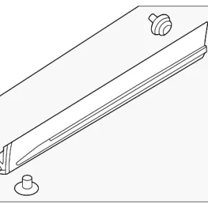 Lower Molding - Mazda (KR9E-51-RB0-2V)