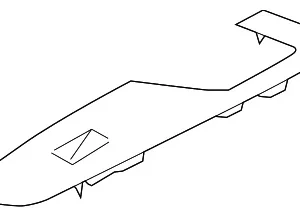 Switch Panel - Mazda (GEG1-68-5L1B-02)