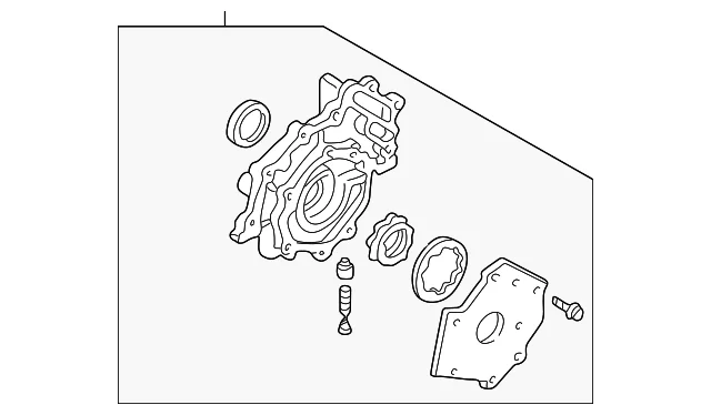 Oil Pump - Mazda (YF09-14-100)