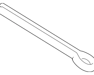 Outer Tie Rod Cotter Pin - Mazda (GG2M-32-281A)