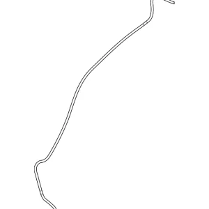 Washer Hose - Mazda (BJS7-67-500)