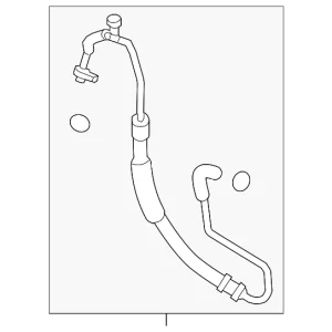 Discharge Hose - Mazda (CG36-61-461A)
