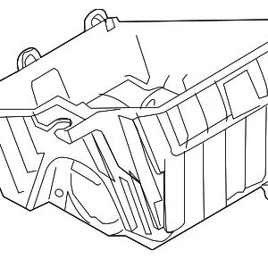 Lower Case - Mazda (R2AJ-13-Z0X)