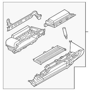 Lower Panel - Mazda (DGH9-64-260B)