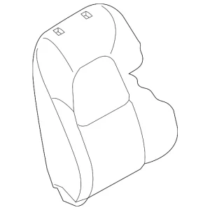 Seat Back Cover - Mazda (KN3T-88-131-03)